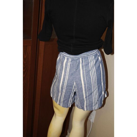 Nautica Linen Striped Shorts - Picture 2 of 9